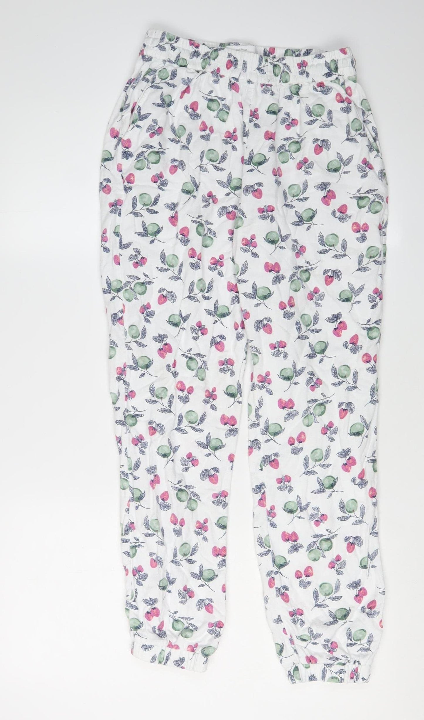 FatFace Women's Multicoloured Floral Lounge Pants Size 8