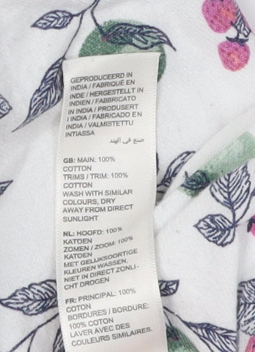 FatFace Women's Multicoloured Floral Lounge Pants Size 8