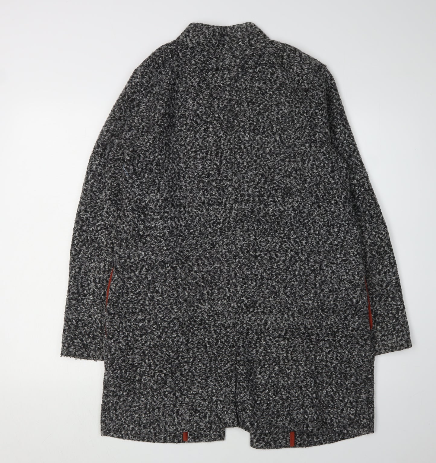 Next Women's Black Cardigan Size 12 Collared Knit