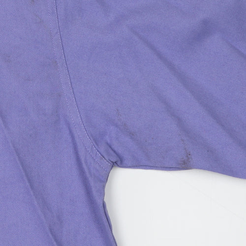 Rydale Boys Purple Long Sleeve Collared Shirt, Size 13