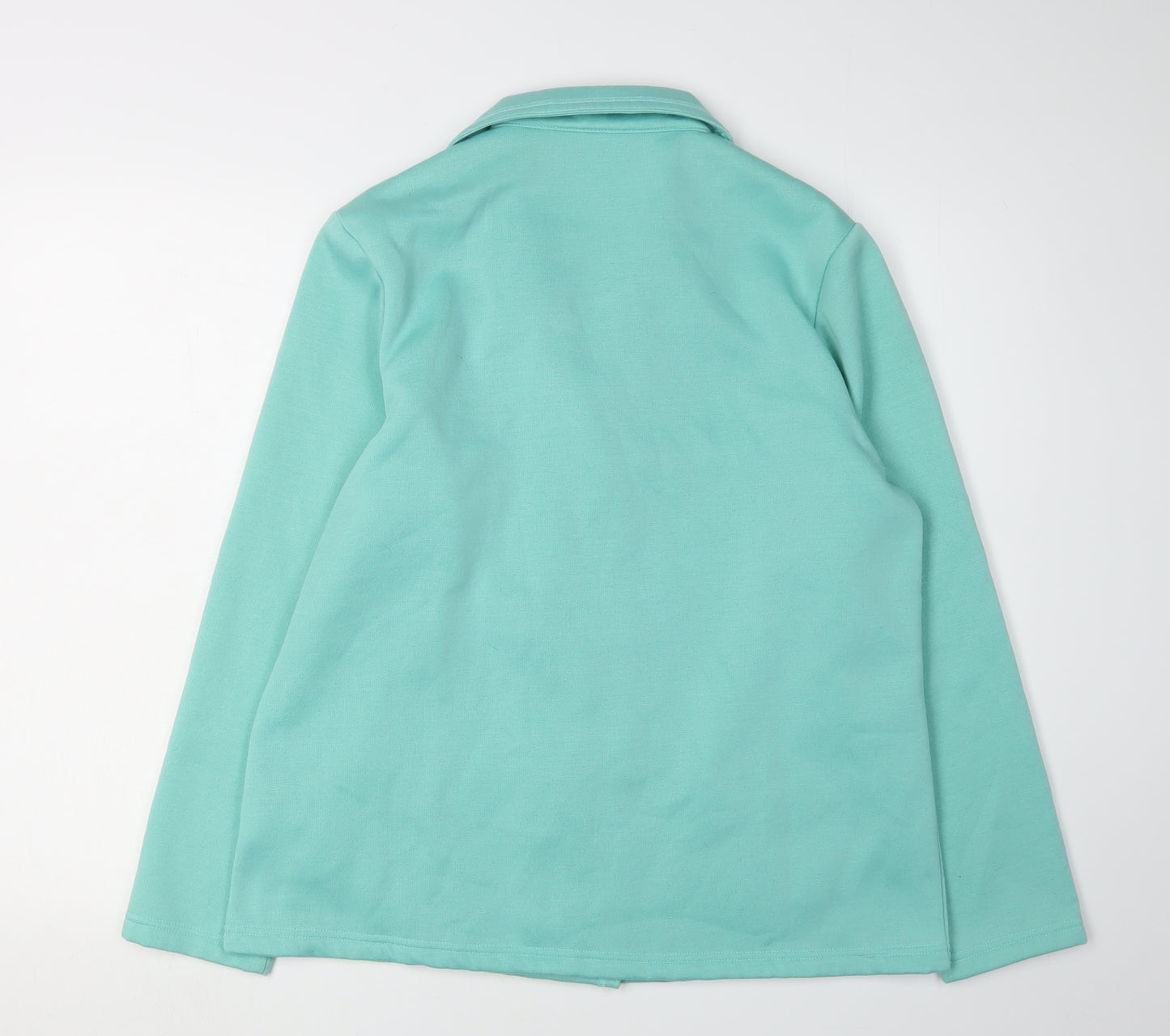 Damart Women's Green Shawl Blazer Size 14/16 Lined