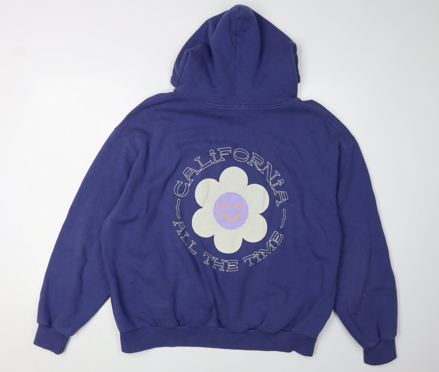 Pull&Bear Teens Blue Pullover Hoodie, Size 12