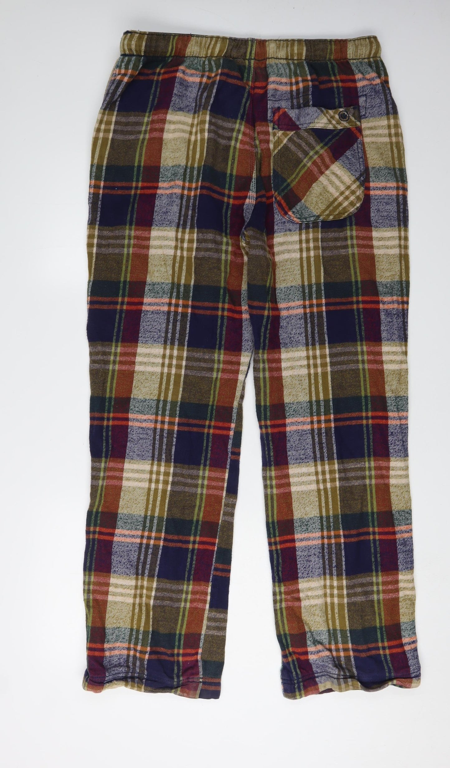 Fatface Men's Multicoloured Plaid Pyjama Pants L