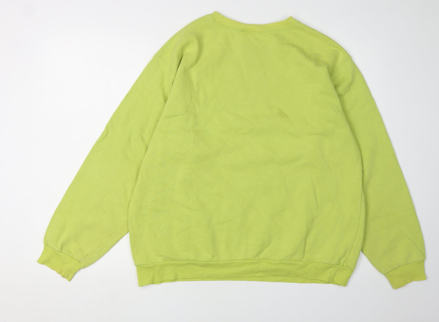 Champion Men's Green Pullover Sweatshirt L