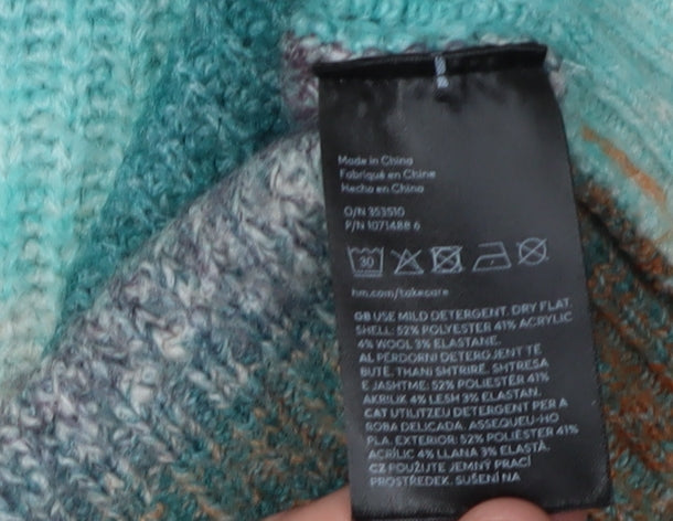 H&M Girls Multicoloured Pullover Jumper 12-13 Years