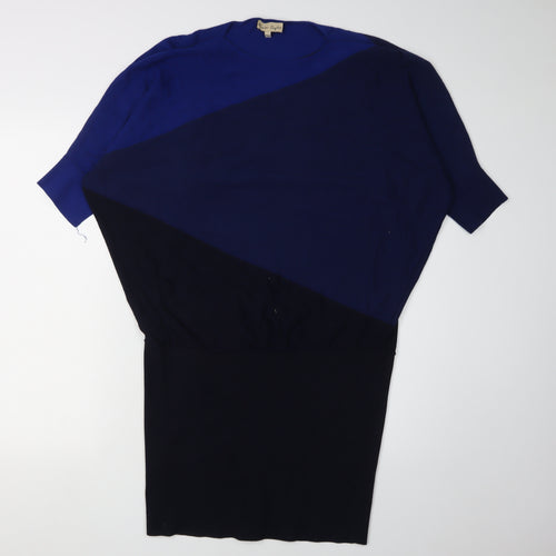 Phase Eight Women's Blue Colourblock Sheath Dress
