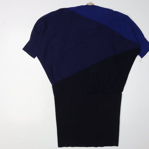 Phase Eight Women's Blue Colourblock Sheath Dress