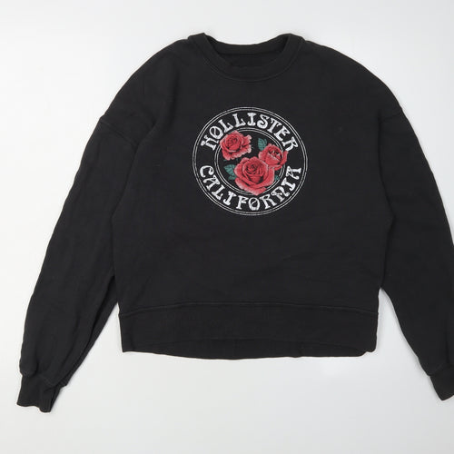 Hollister Women's Black XS Pullover Sweatshirt