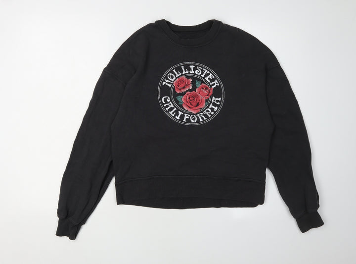 Hollister Women's Black XS Pullover Sweatshirt