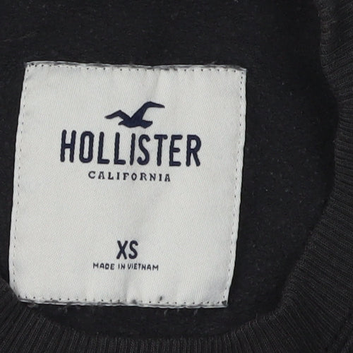Hollister Women's Black XS Pullover Sweatshirt
