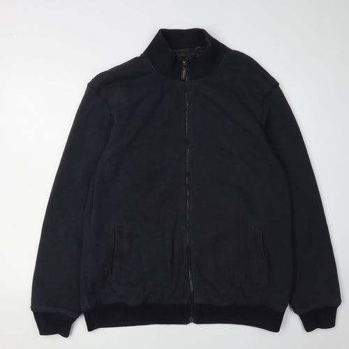 Stone Bay Men's XL Blue Full Zip Fleece Jacket