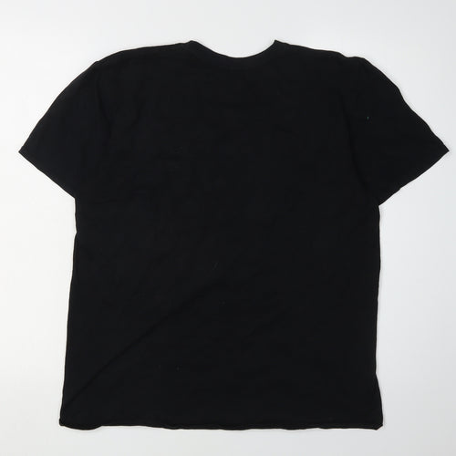 Powerpuff Girls Black T-Shirt M Unisex Adults Cotton