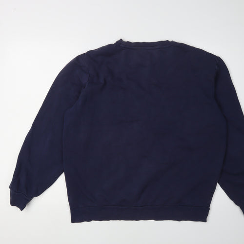 Puma Men's Blue M Logo Sweatshirt