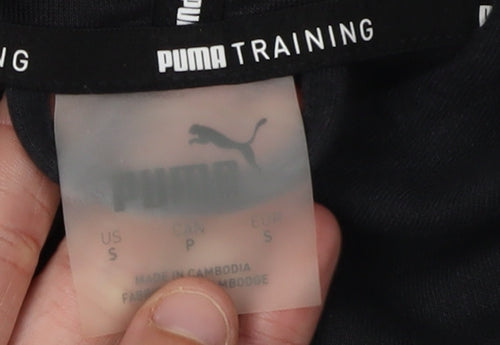 Puma Women's Black Full Zip Hoodie S