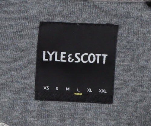 Lyle & Scott Mens Grey Crew Neck Sweatshirt L