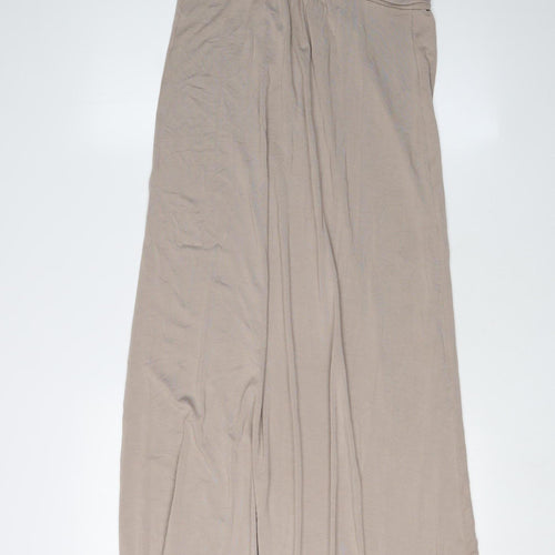 Calvin Klein Women's Beige Maxi Slip Dress, Size 10