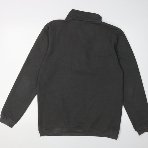 Zara Men's Black XL Pullover Sweatshirt