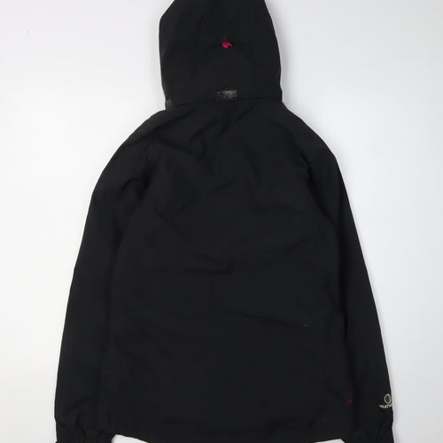 Karrimor Women's Black Waterproof Hooded Rain Jacket Size 8