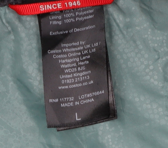 Gerry Women's Black Parka Coat, Hooded Long Winter Coat