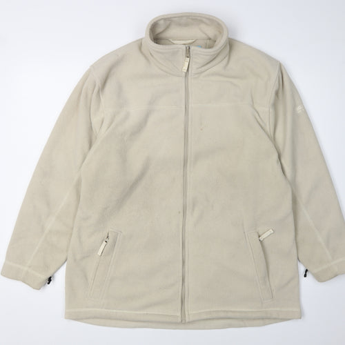 Regatta Women's Beige Fleece Jacket Size 16