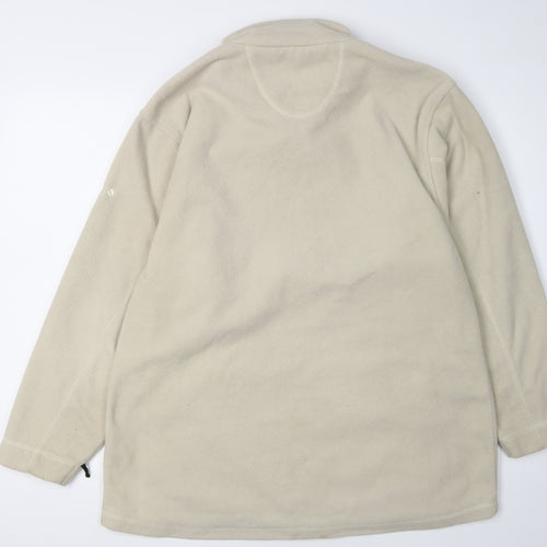 Regatta Women's Beige Fleece Jacket Size 16