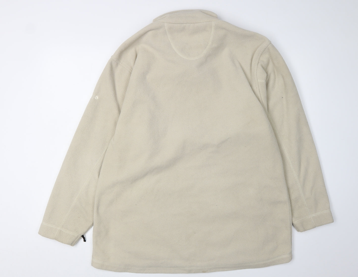 Regatta Women's Beige Fleece Jacket Size 16