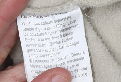 Regatta Women's Beige Fleece Jacket Size 16