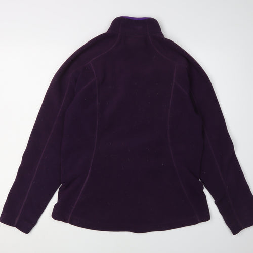 Karrimor Women's Purple Fleece Jacket, Size 12, Full Zip