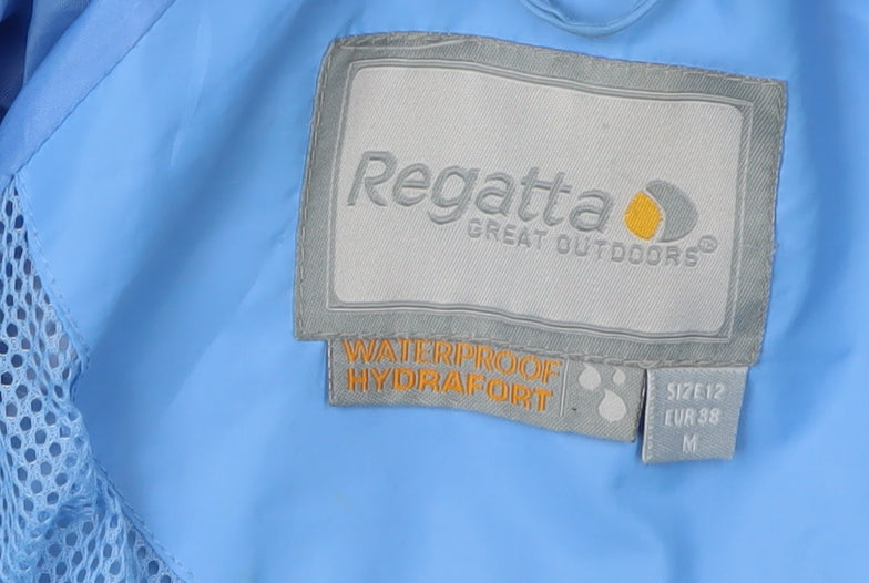 Regatta Women's Blue Waterproof Jacket Size 12