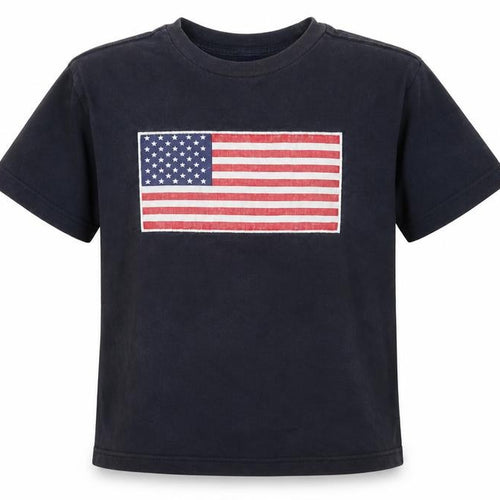 GAP Boys Black American Graphic T-Shirt 12 Years
