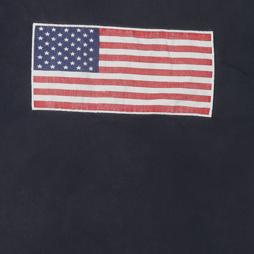 GAP Boys Black American Graphic T-Shirt 12 Years