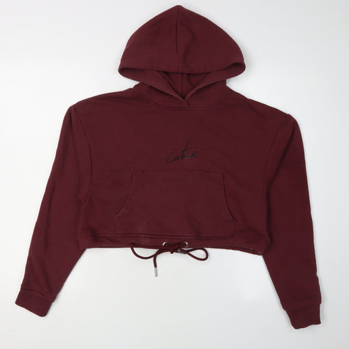 The Couture Club Women's Red XXS Hoodie with Logo