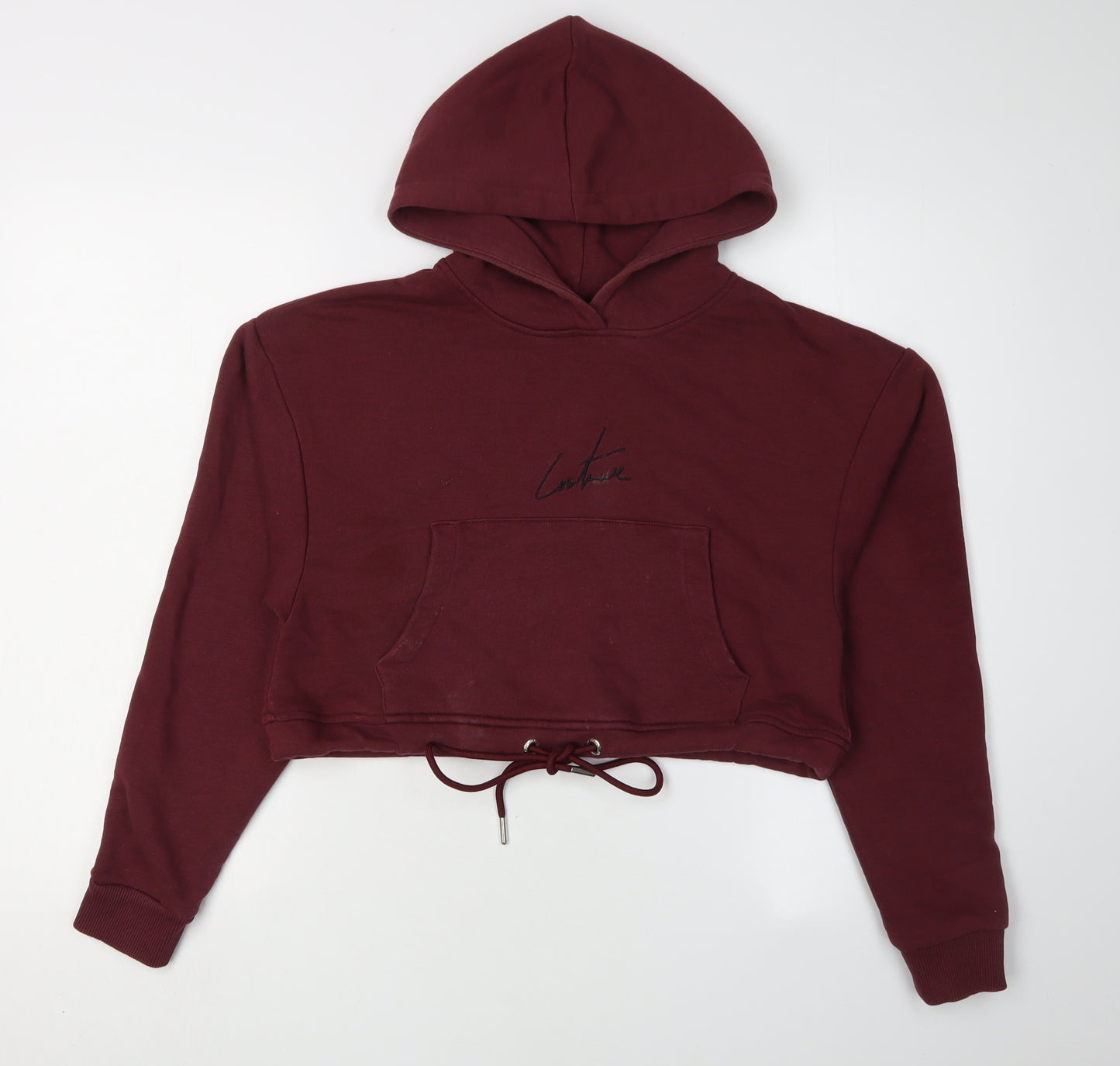 The Couture Club Women's Red XXS Hoodie with Logo