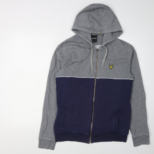 Lyle & Scott Men's Grey Full Zip Hoodie M