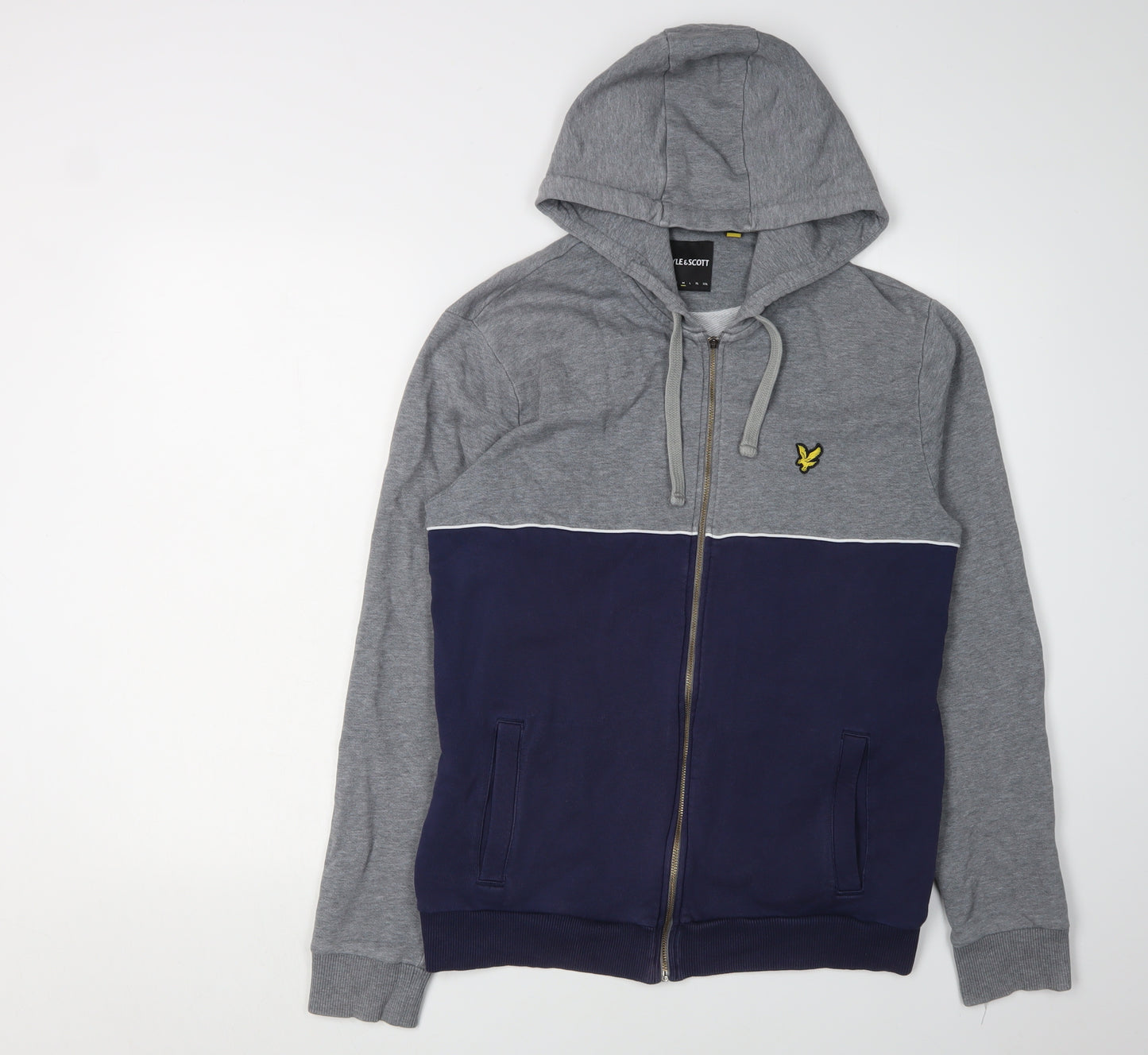 Lyle & Scott Men's Grey Full Zip Hoodie M