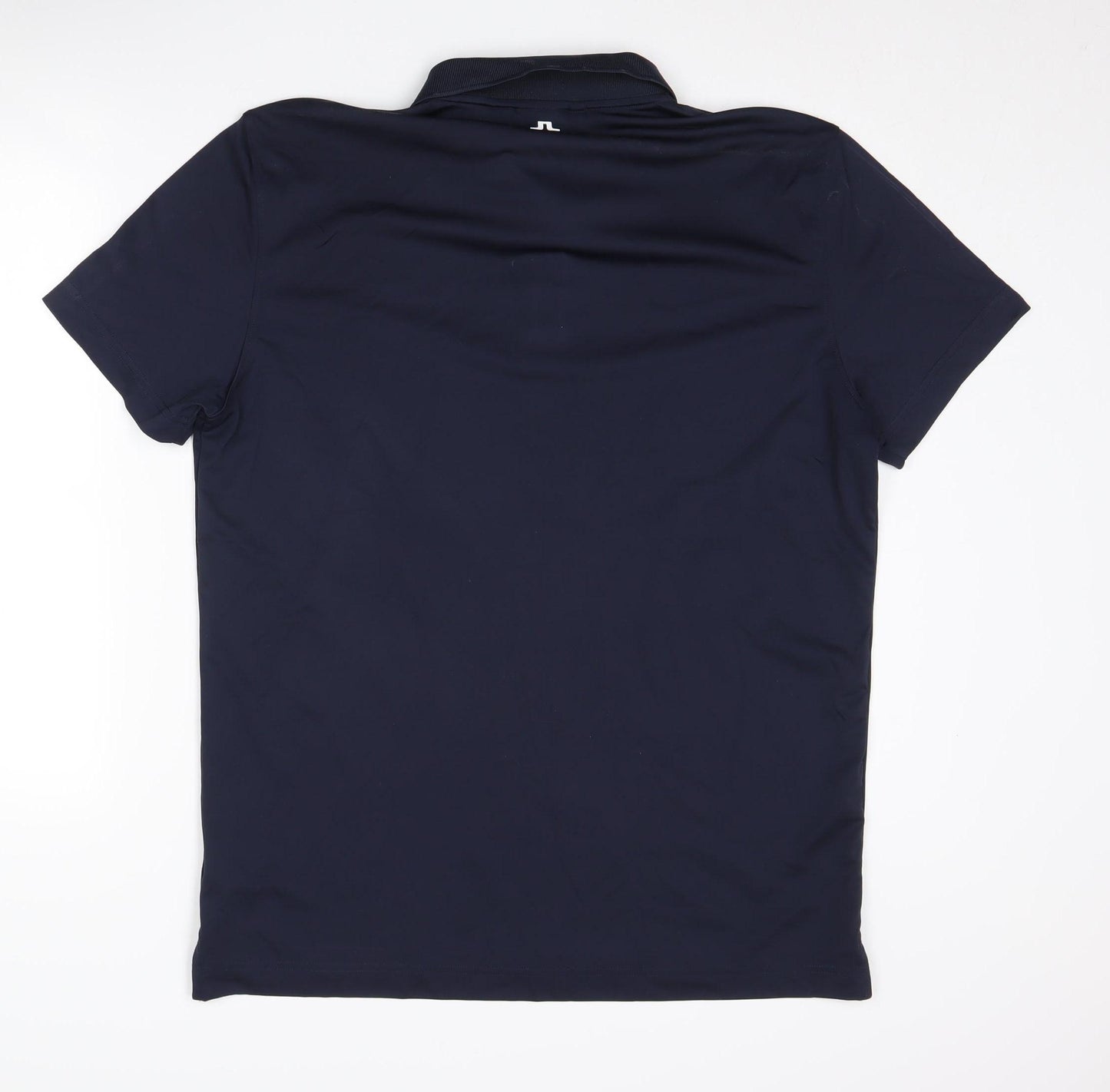 J.Lindeberg Men's XL Blue Polo - Casual & Sporty
