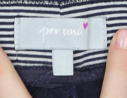 Marks and Spencer Womens Blue Jogger Trousers Size 12