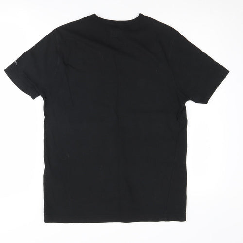 Calvin Klein Men's Black Medium T-Shirt, Crew Neck