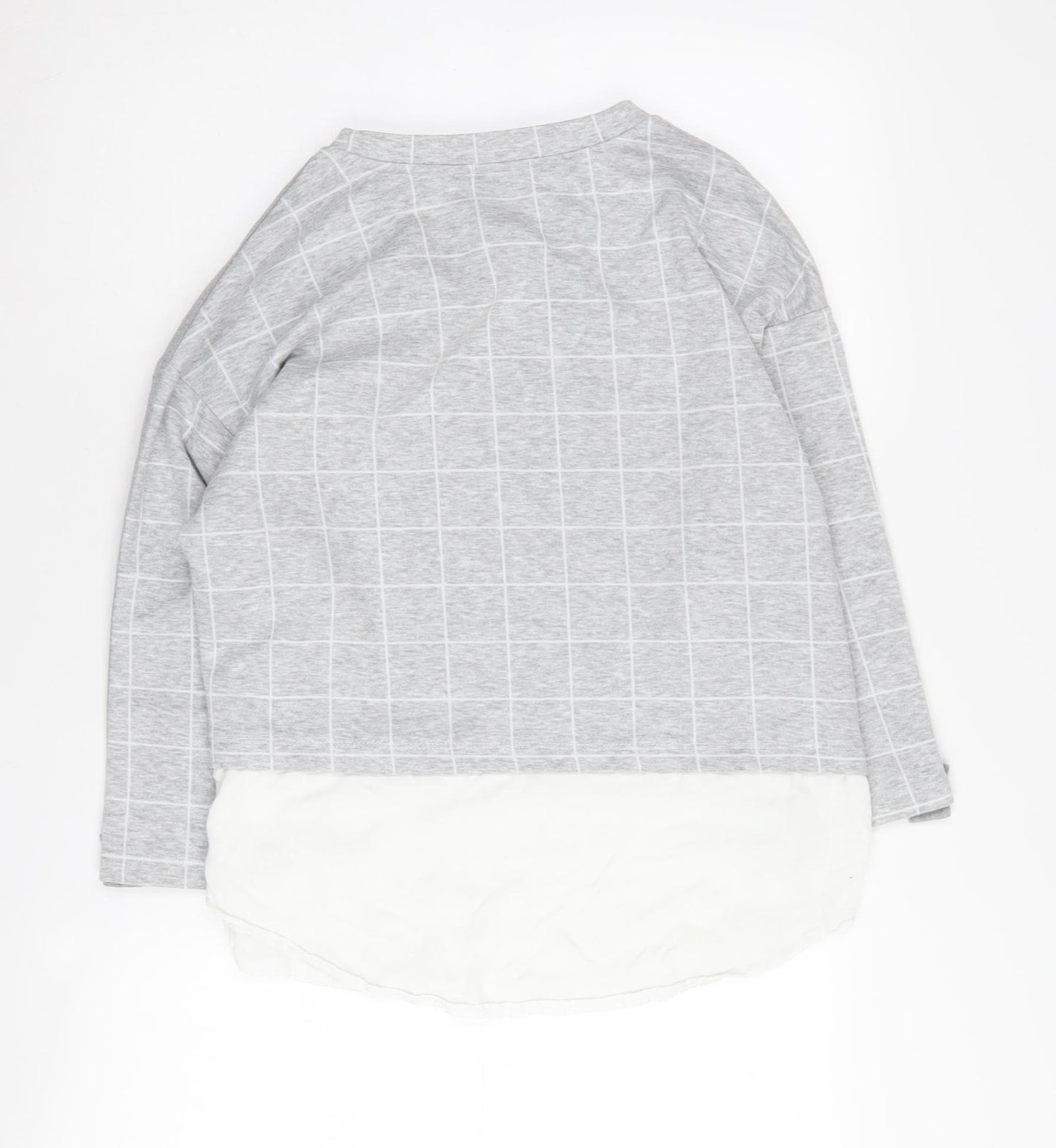 Stradivarius Women's Grey Pullover Jumper Size 12