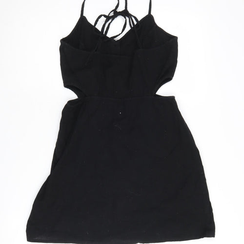 ASOS Women's Black Slip Dress Size 10