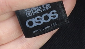 ASOS Women's Black Slip Dress Size 10