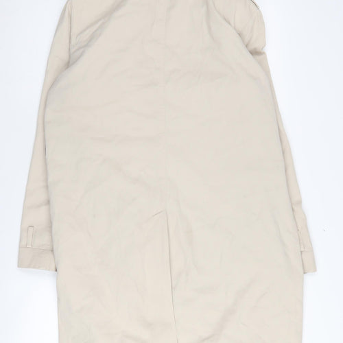 Linda Richards Women's Beige Trench Coat Size L