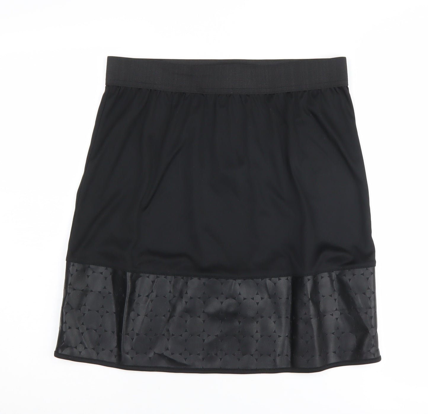 Miss & Trend Women Black Skirt Size 4