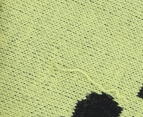 ASOS DESIGN Women's Floral Knit Jumper Size 8 Black/Green