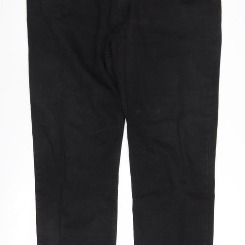 Marks and Spencer Men's Black Straight Jeans Size 42