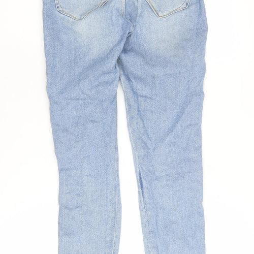 River Island Blue Skinny Jeans Women Size 10