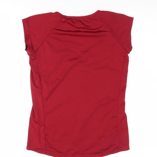 Ellesse Women's Red Athletic Pullover T-Shirt Size 8
