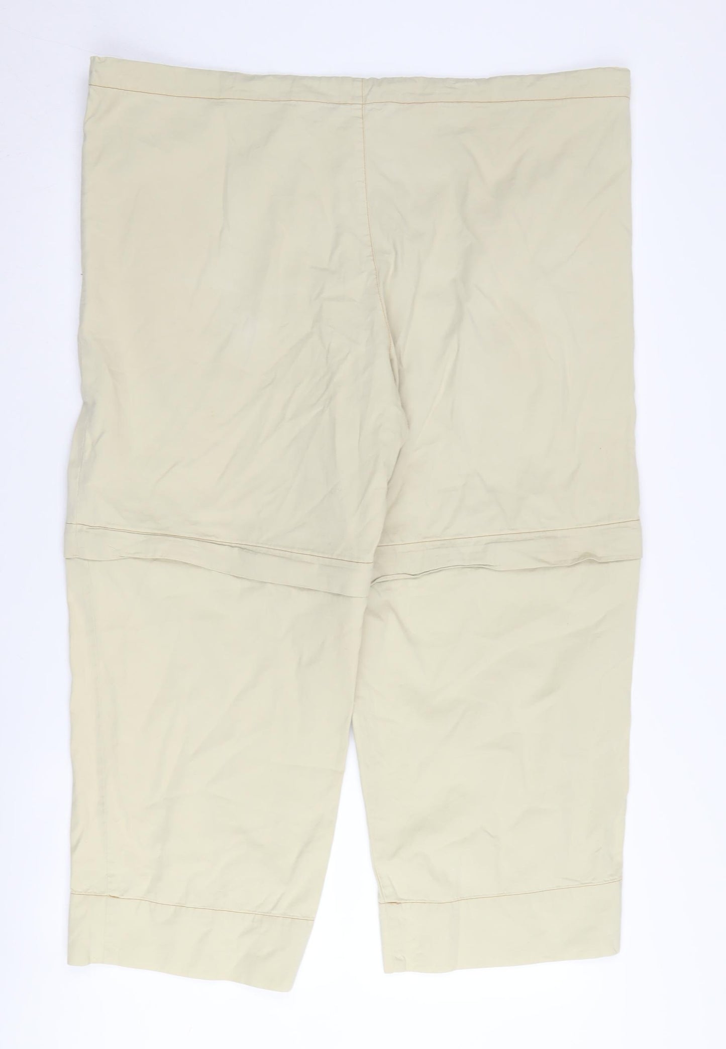 Polo Men's Beige Cargo Trousers - Size 38