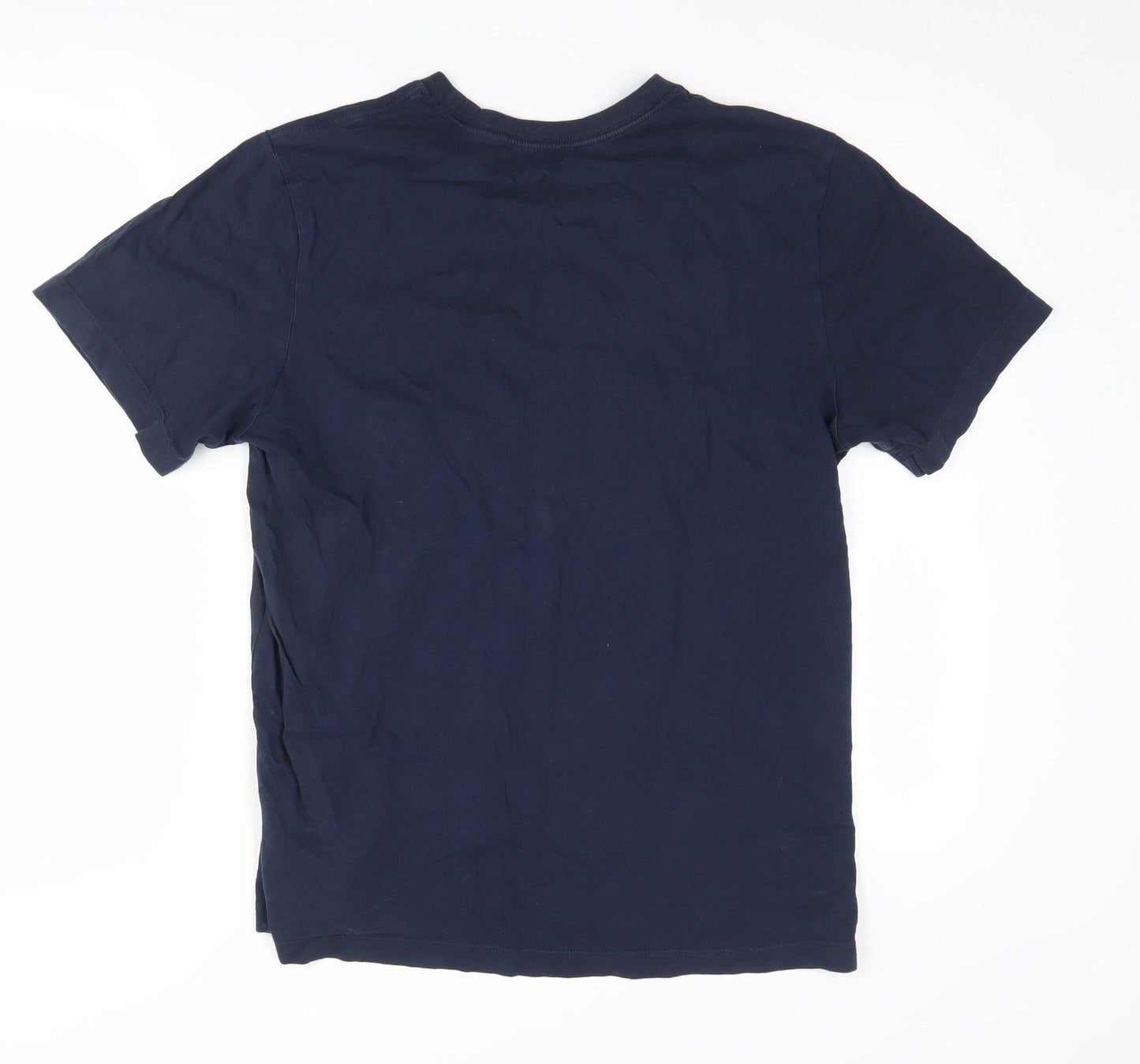 Nike Men's Blue Medium Logo T-Shirt