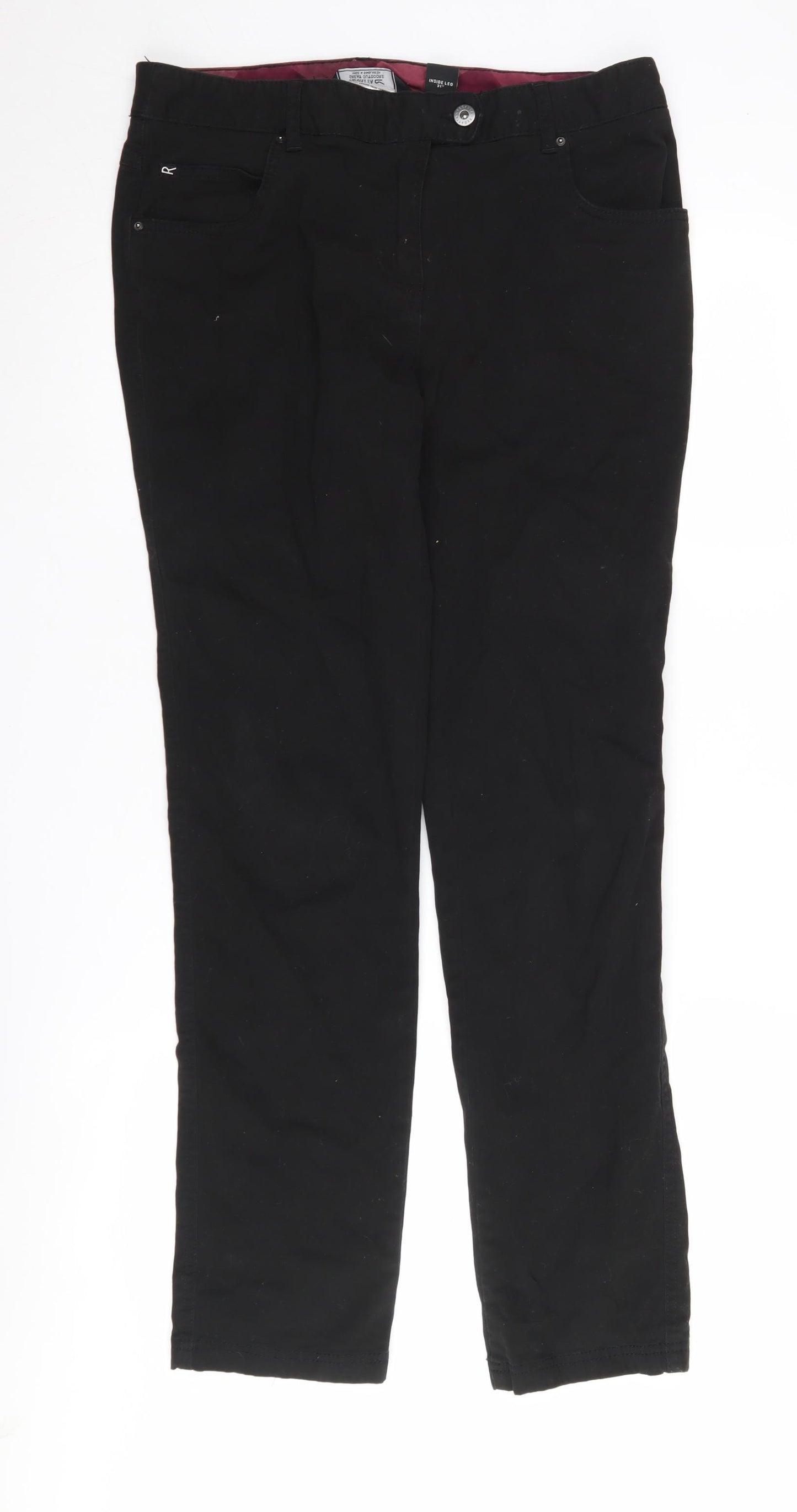 Regatta Women's Black Straight Jeans Size 12